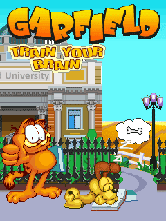 Скачать java игру Гарфилд: Тренируй Мозги (Garfield: Train Your Brain) бесплатно и без регистрации